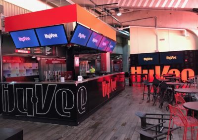 Hy-Vee Sponsored Bar in Arrow Head Stadium